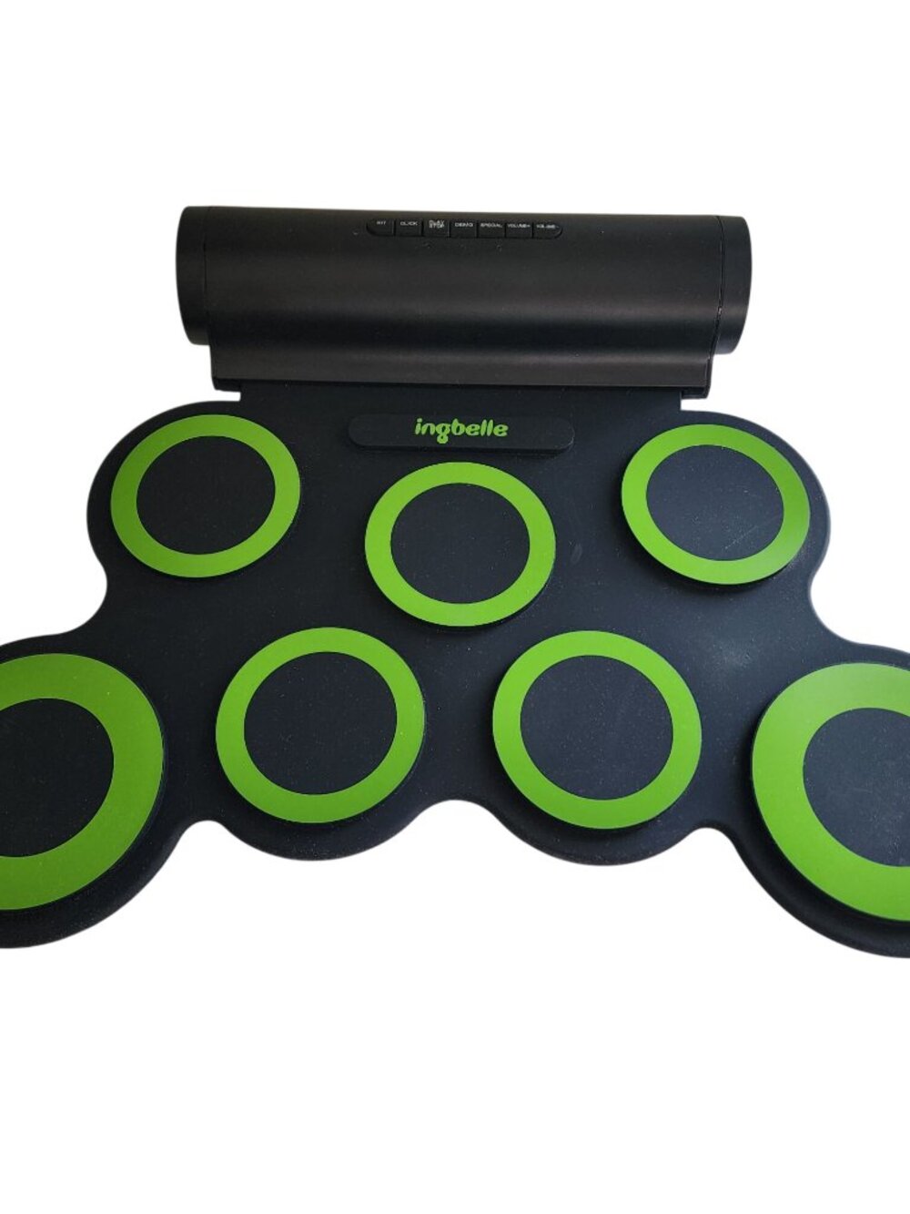 Electronic Drum Set Practice Pad Mini Drum Kit with Built-In Speakers